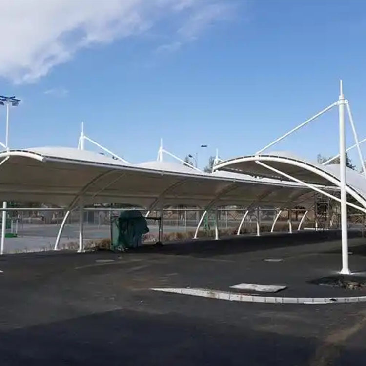 长武县膜结构电动车棚