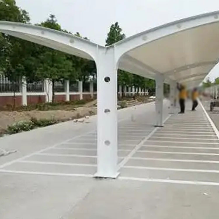 长武县膜结构电动车棚